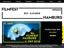 Tablet Screenshot of filmfesthamburg.de